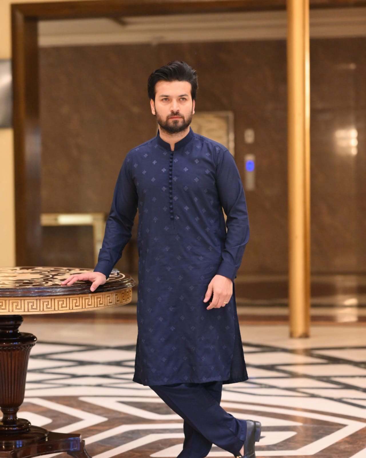 Men`s Embroidered Dress R3 Stitching Store Men`s Embroidered Dress R3 Stitching Store
