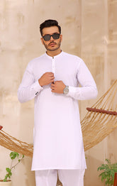 WHITE TROUSER KAMEEZ